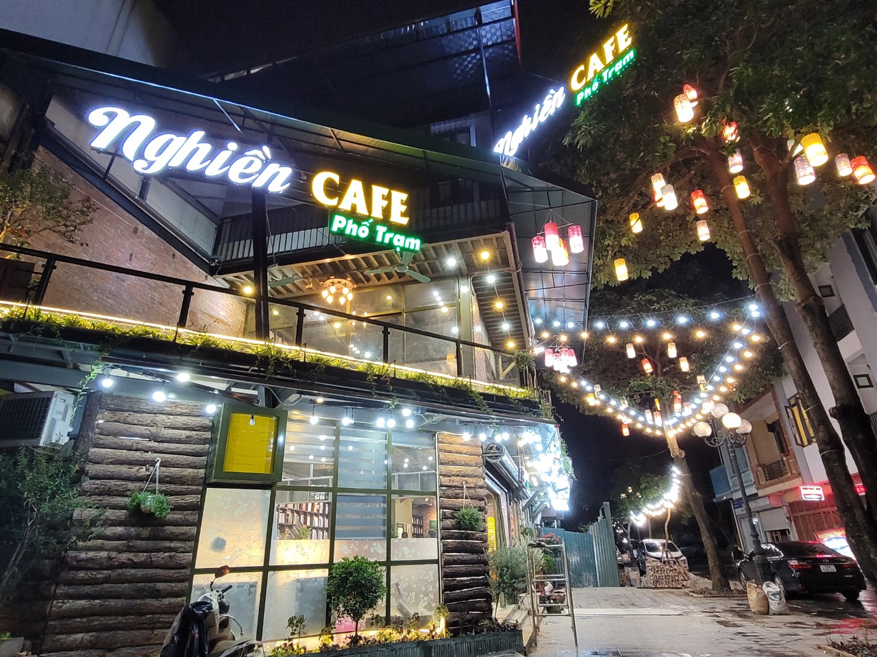 biển quảng cáo quán cà phê