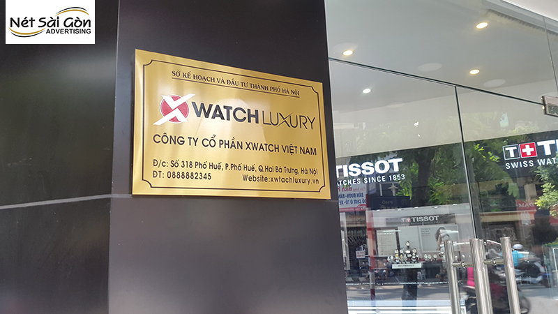 biển công ty watch