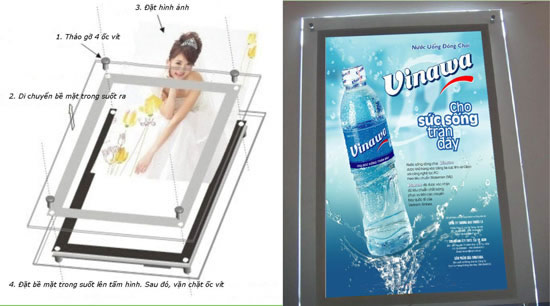 tranh điện vít trụ kính